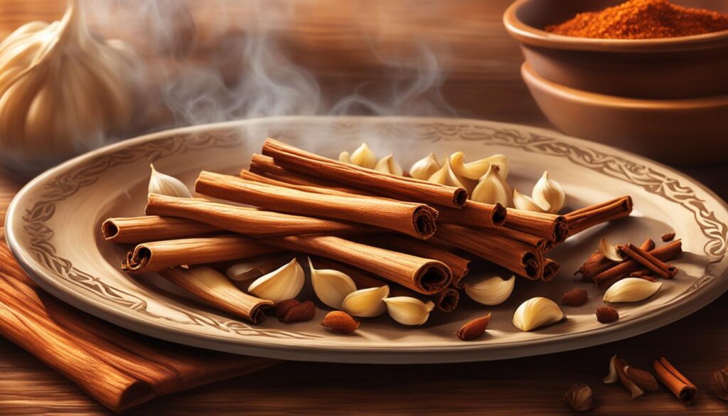 Cinnamon and Garlic for Digestive Support