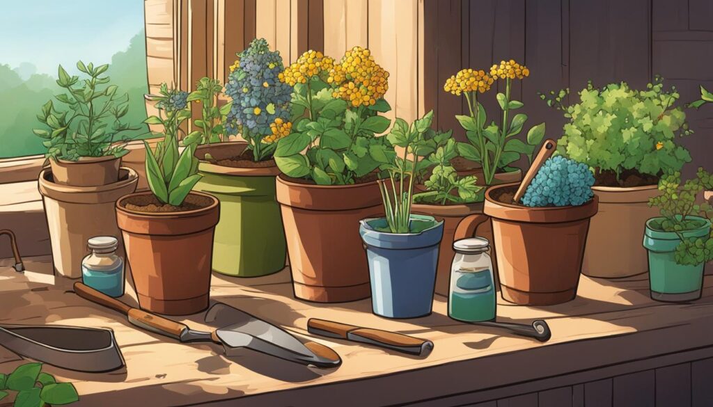 Tips for growing medicinal plants in pots