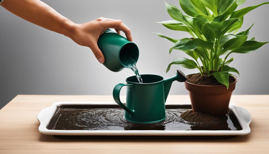 best practices for watering indoor plants