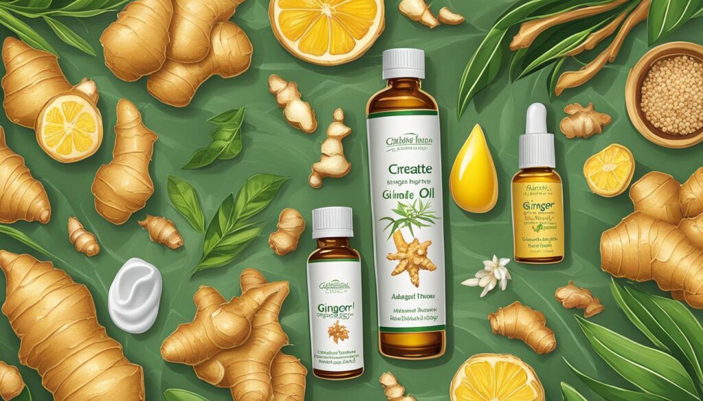 ginger oil products