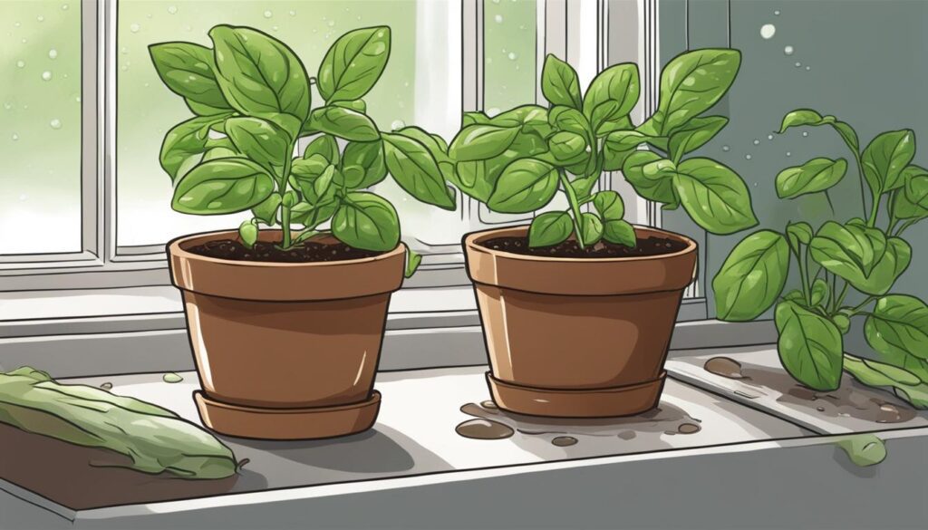 growing basil indoors