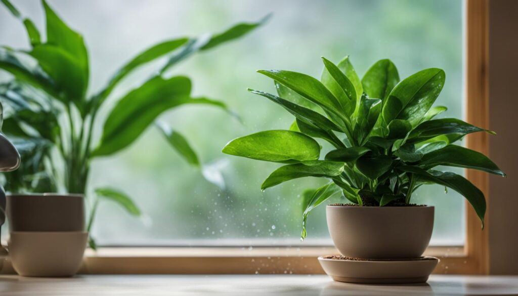 increasing humidity for indoor plants in winter