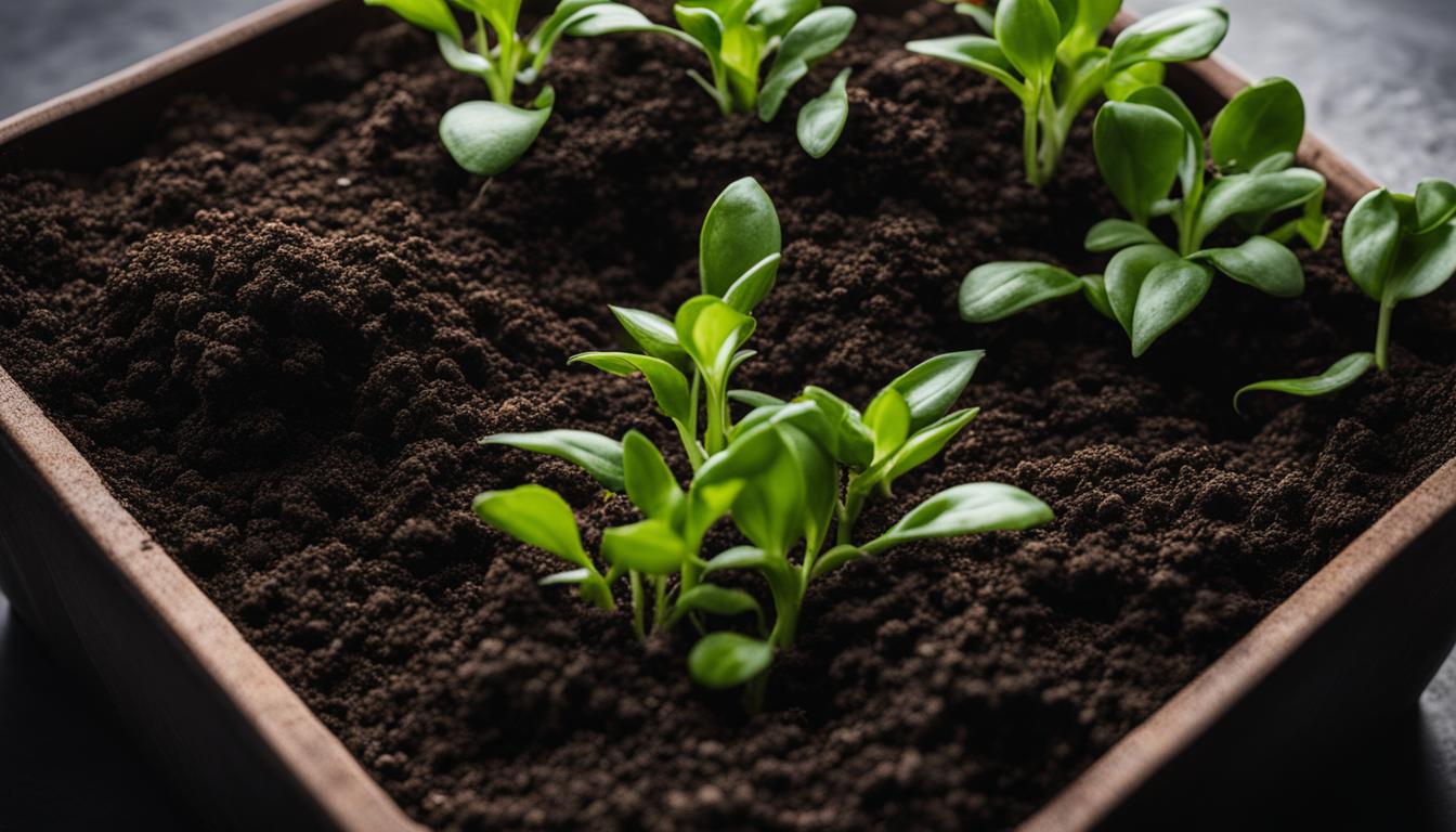 indoor garden compost