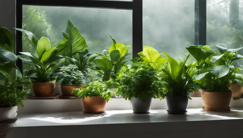indoor plant humidity levels