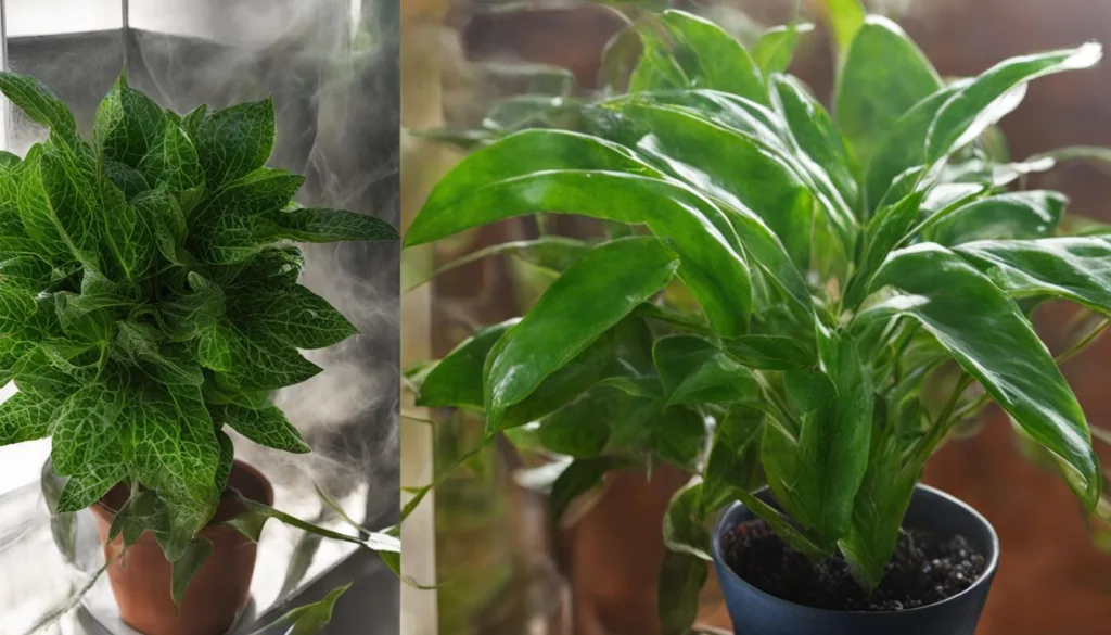precautions for indoor plant humidity control