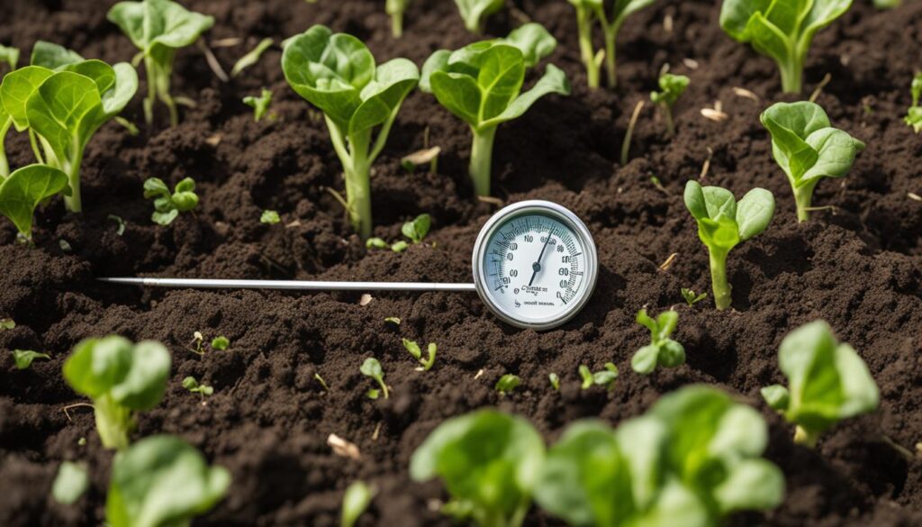 soil temperature for vegetable planting