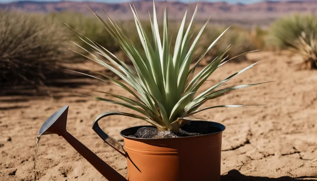 yucca plant watering requirements